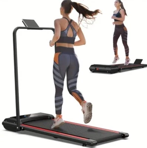 Safe Storage Efficient Portable Fitness Jogging Treadmill With Safety Handrail - Picture 1 of 7