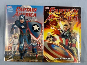Marvel Comics CAPTAIN AMERICA by Nick Spencer OMNIBUS Vol #1 & 2 HC (2023) - Picture 1 of 15
