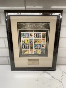 Framed Collectible: Vintage Circus Posters (U.S Postage Forever Stamps) - Picture 1 of 4