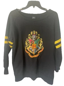 Universal Studios Damen Pullover Schwarz Baumwolle Harry Potter Sweatshirt Gr. M - Bild 1 von 8