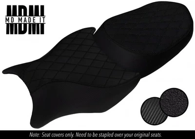 Pour BMW K 1200 1300 Gt 06-12 Personnalisé Poignée Carbone Siège Housse Set DSG3 - Photo 1/4