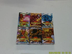 Overpower Card Game - 6 scatole sigillate, vedi descrizione, Marvel 1995 - Foto 1 di 2