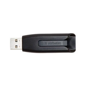 Verbatim V3 256 GB Flash Drive USB 3.0 Black (49168) - Afbeelding 1 van 7