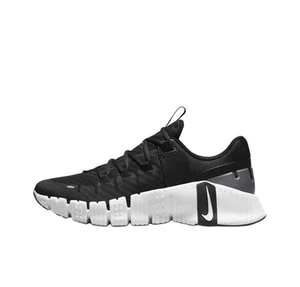 Size 8- Nike Women's Free Metcon 5 Black White Anthracite Work out Shoe No Lids - Picture 1 of 7