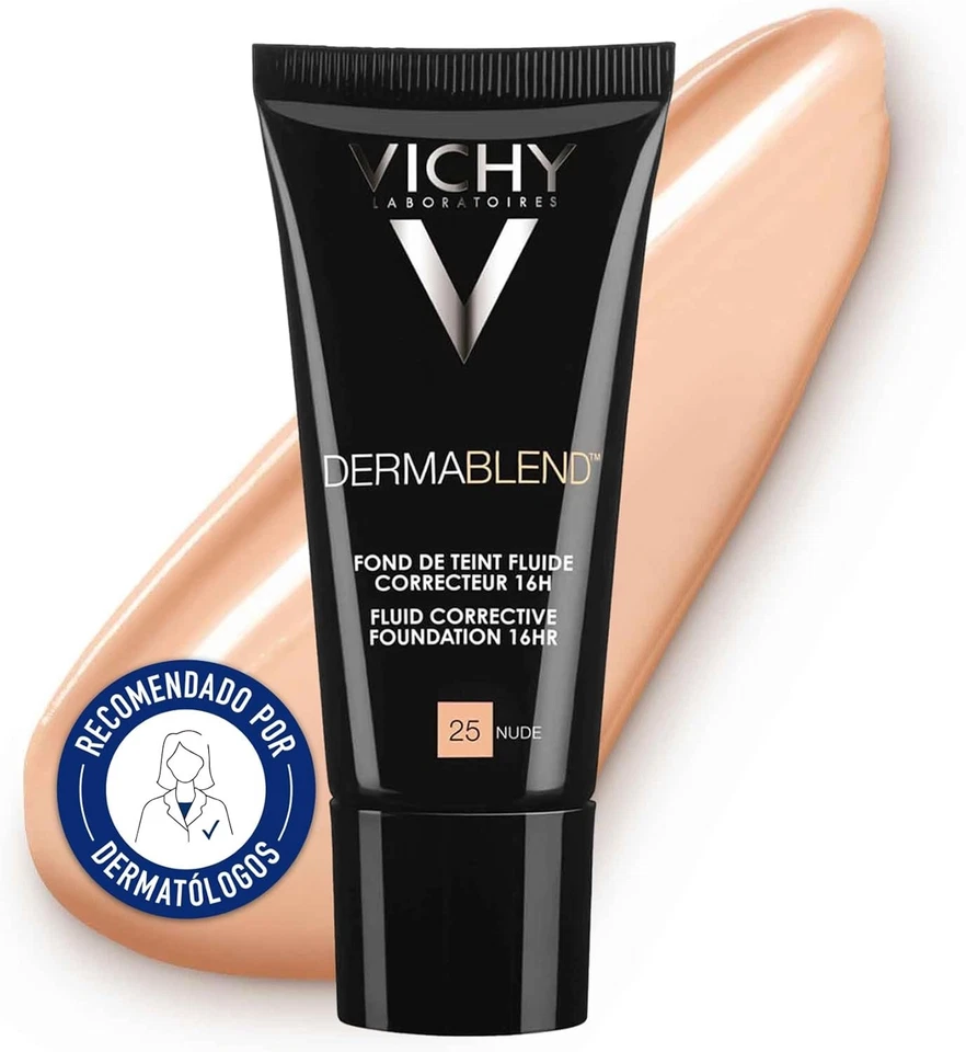 Vichy Dermablend Corrective Foundation 30ml 25 Nude  - Image 1 of 1