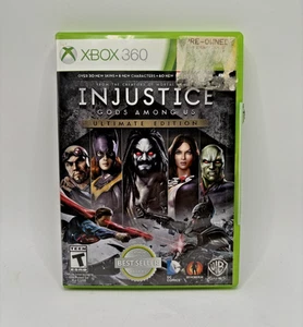 Xbox 360 Injustice God's Among Us Ultimate Edition - Tested & Working - Picture 1 of 3
