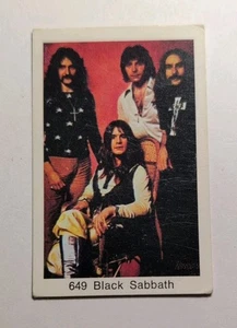 1974 Popbilder Utan Punkt I Black Sabbath, #649, Ozzie Osbourne 🔥 🐐 RIP - Bild 1 von 2