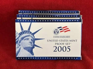 2005-S US Mint Proof Set 11 Coin Set OGP COA - Picture 1 of 7