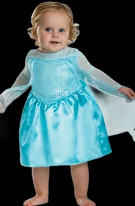 DISNEY Frozen Elsa Fancy Dress Costume BABY GIRL SIZE 12-18 MONTHS NEW - Picture 1 of 9