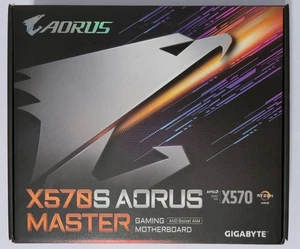 GIGABYTE X570S AORUS MASTER AM4 ATX Motherboard In Original Box - Picture 1 of 6