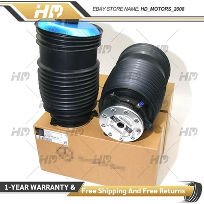 Par de bolsas de resorte de suspensión neumática trasera izquierda y derecha PARA MERCEDES CLASE C W205 C205 Foto 1 de 4