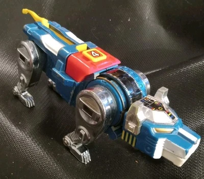 Vintage Voltron Blue Lion #4 GOLION D * 1981 Diecast Metal Y&K GB-36 Japan - Image 1 of 4