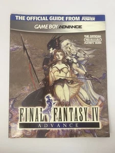 Final Fantasy IV Advance Nintendo Power Player's Guide para GBA con póster - Imagen 1 de 14