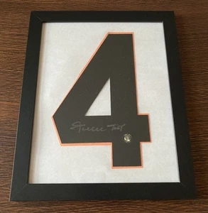 WILLIE MAYS SIGNED NYG JERSEY #4 SAY HEY authentic FRAMED 1/1? HOF AUTO RARE! - Picture 1 of 6