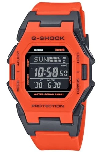 CASIO G-SHOCK Bluetooth Watch, Biomass Plastic, GD-B500FL-4JF Men's, Orange NEW - Image 1 of 1