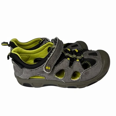 Surprize by Stride Rite Toddler Hiking Sandals Gray Green Boys Size 9 Washable S - Image 1 of 4