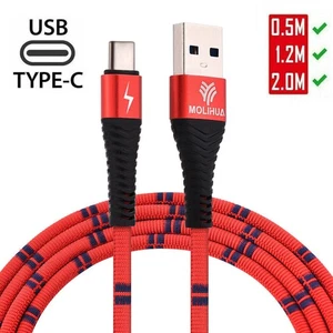 USB-C Lead For Samsung A12 A22 S10 S21 Type C Charging Fast Charger Phone Cable - Picture 1 of 14