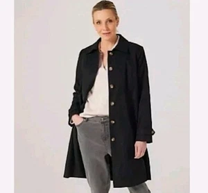 Ruth Langsford Spring Mac  In Black Size 8 BNWT.  - Picture 1 of 2