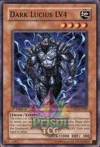 1st Ed Dark Lucius LV4 CDIP-EN009 Yugioh - Picture 1 of 1
