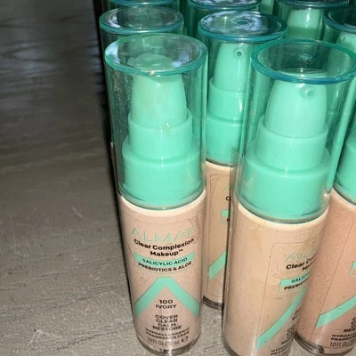 Almay Clear Complexion Makeup #100 Ivory - Image 1 of 3