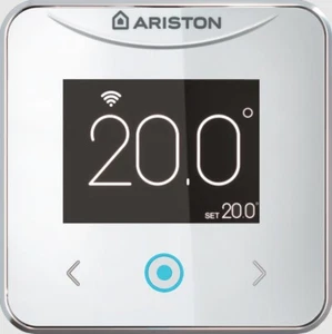 Termostato Ariston Wi-Fi Ad Interfaccia Touch Cube S Net Cod. 3319476 Bianco - Foto 1 di 1