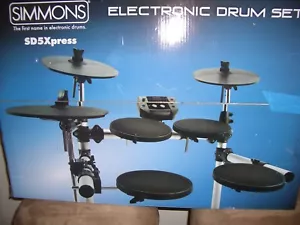 Simmons SD5Xpress Drum Set -- New in Box - Picture 1 of 5