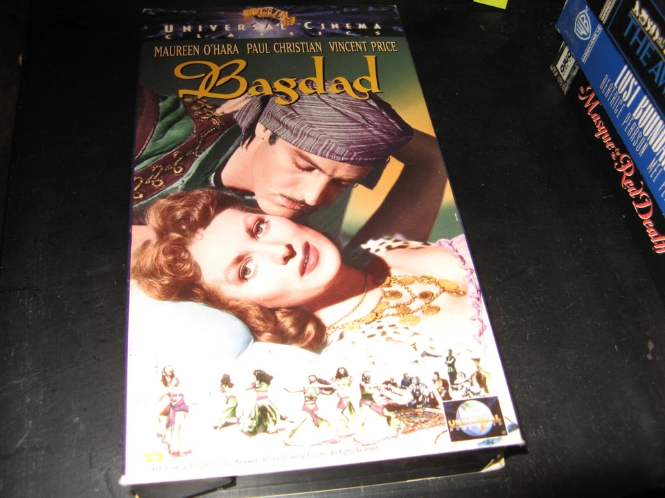 VHS-Bagdad-Maureen O'Hara-Vincent Price-Paul Christian - Image 1 of 1