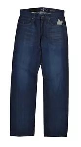 Pantalones de mezclilla para hombre 7 For All Mankind Austyn relajados pierna recta 31 nuevos $198 - Imagen 1 de 4