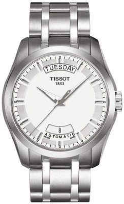 Tissot Couturier Silver Stainless-Steel Automatic Men's Watch T035.407.11.031.00 - Image 1 of 4