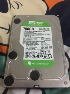Unidad de disco duro interna WD Western Digital 3,5" 750 GB Sata 7200 64 MB 500 - Imagen 1 de 4