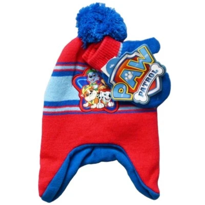 Nickelodeon Niños Pequeños Paw Patrol Scandi and Mittens Set Edad 2-4, Sombreros Paw Patrol Foto 1 de 3