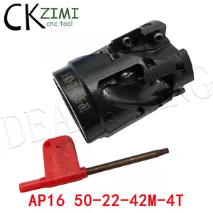 AP16 50-22-42M-4T 50mm Rough Milling Tool Spiral Cutter TAP-50 for APKT/APMT1604 - Picture 1 of 7