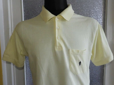 JOCKEY Men's Yellow Polo Shirt Short Sleeve Size 48/50/M - Image 1 of 4
