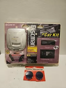 Sony Discman W/ Car kit D-E206CK Portable CD Player Super ESP2 - NEW - Picture 1 of 9