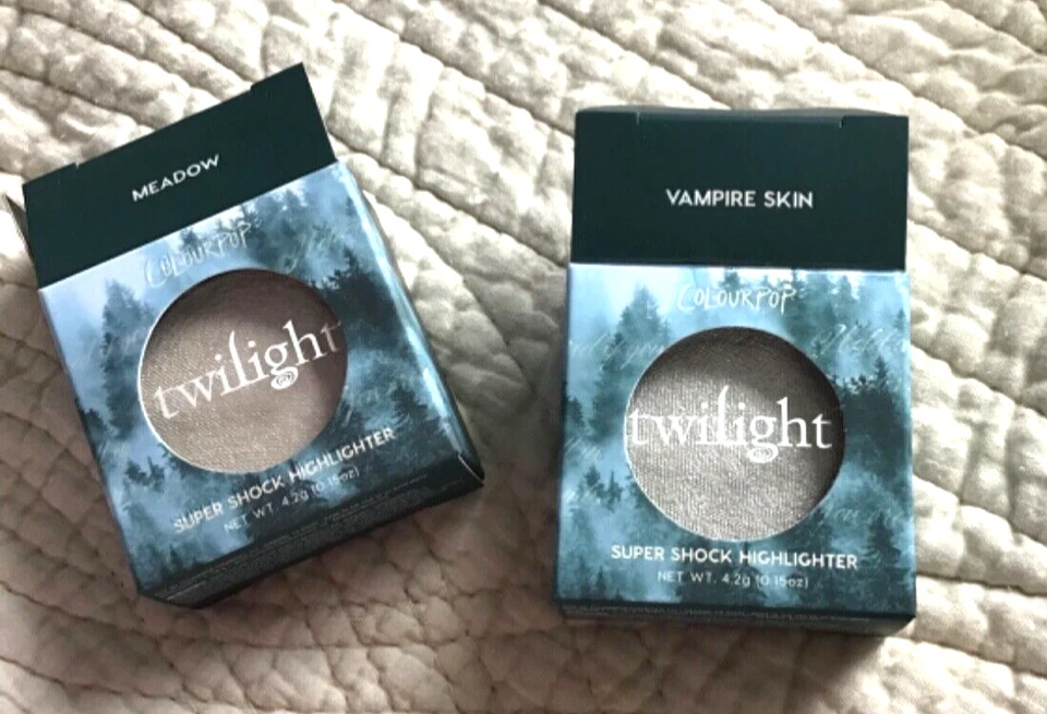 Colourpop Twilight Super Shock Highlighter Duo Meadow and Vampire Skin New - Image 1 of 1