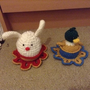 crochet dog toy 2 in1 for small dogs - Picture 1 of 3