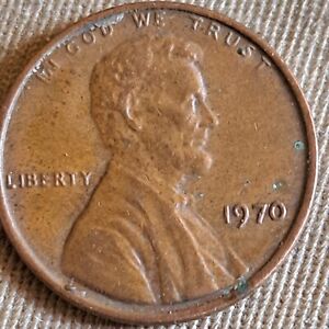 1970 No Mint Mark Penny