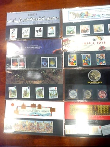 Great Britain 1989 MNH Stamp Presentation Packs Complete Year (8) $8.95 - Picture 1 of 5
