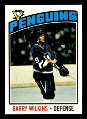 1976 Topps Hockey #102 Barry Wilkins NM/MT *d3 - Image 1 of 2