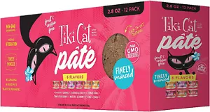 Tiki Cat Grill Pate Canned Wet Food - High Protein and Grain Free - Variety Pack - Picture 1 of 1