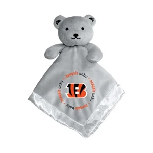 Cincinnati Bengals Baby Security Bear Blanket, NFL Officially Licensed 14X14 Gra - Picture 1 of 1