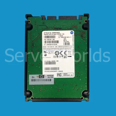 HP 461333-001 64GB SSD SATA 2.5in 1.5G NHP 461207-004 460709-002 461203-B21 - Image 1 of 3