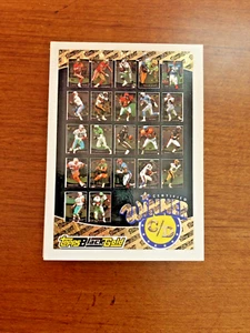 1993 Topps Black Gold Group C/D Winner Card Football Emmitt - Picture 1 of 2