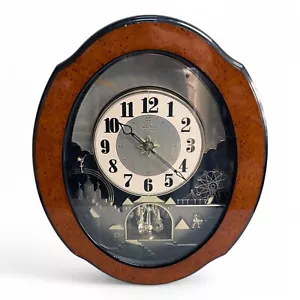 Rhythm Music Motion Timecracker Small World Wall Clock 4MH752 - Picture 1 of 18