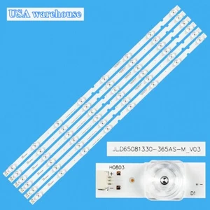 LED backlight strips for TCL 65A361 65V6 65S423 JL.D65081330-365AS-M_V03 - Picture 1 of 9