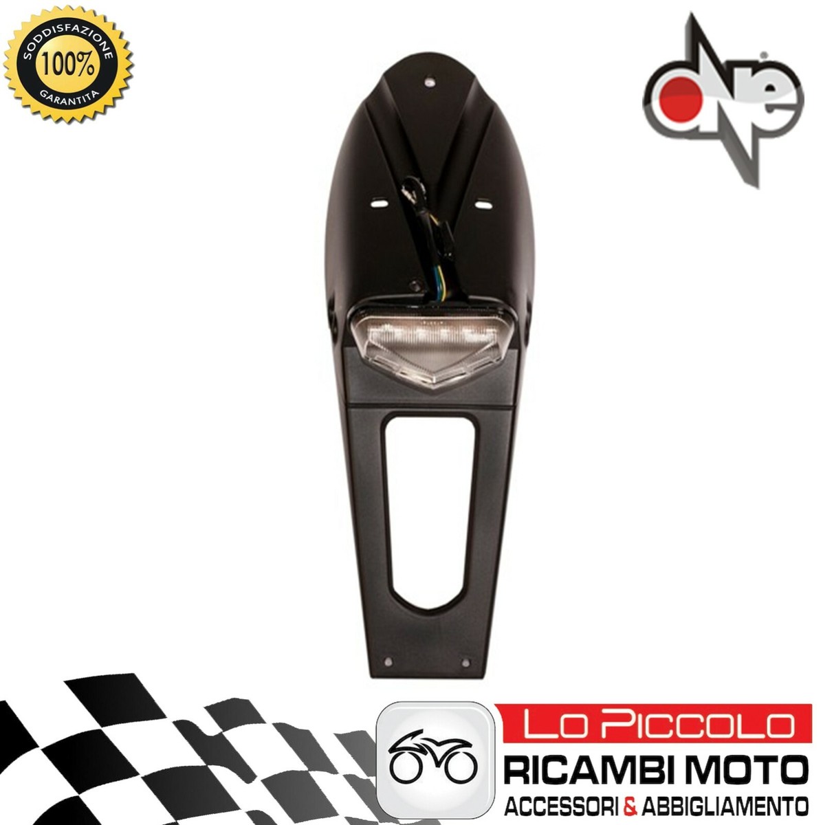 Fanalino Posteriore LED Per Moto Cross E Enduro - Illuminazione Sicura Per Off-Road - Foto 8