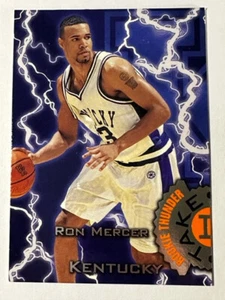 1997 Wheels Rookie Thunder Take Two #TT1 Ron Mercer Kentucky - Bild 1 von 1