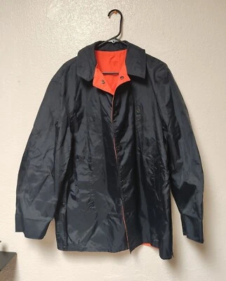 Blauer Size M Reversible Reflective Goretex Jacket Black/Orange - Image 1 of 4