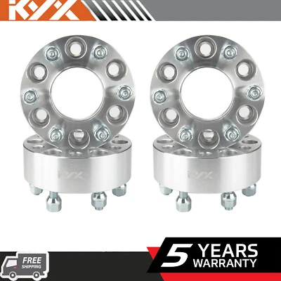 4pc 2" Wheel Spacers 78.1mm 6x5/6x127 Hubcentric For Chevy GMC Envoy Trailblazer - Image 1 of 4