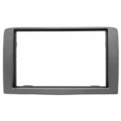 Mascherina Stereo  Grigio Chiaro Auto Radio 2 Din COMPATIBILE con LANCIA Musa - Immagine 1 di 2